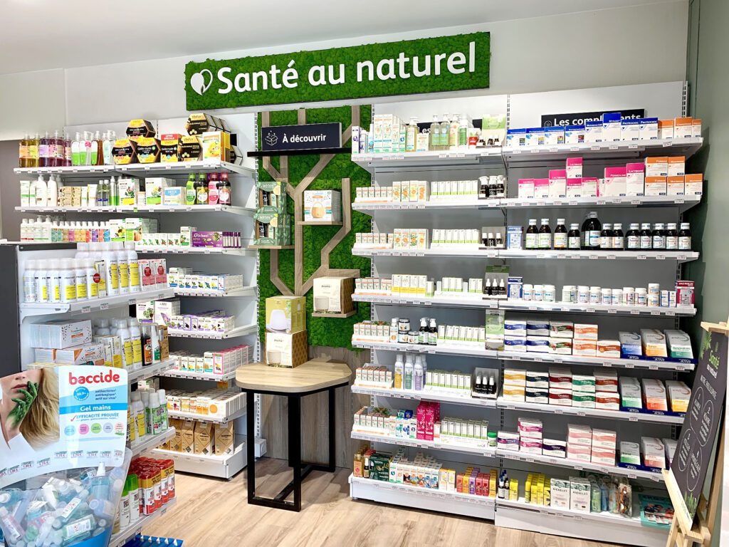 Coin santé et nature dans la pharmacie de la Citadelle