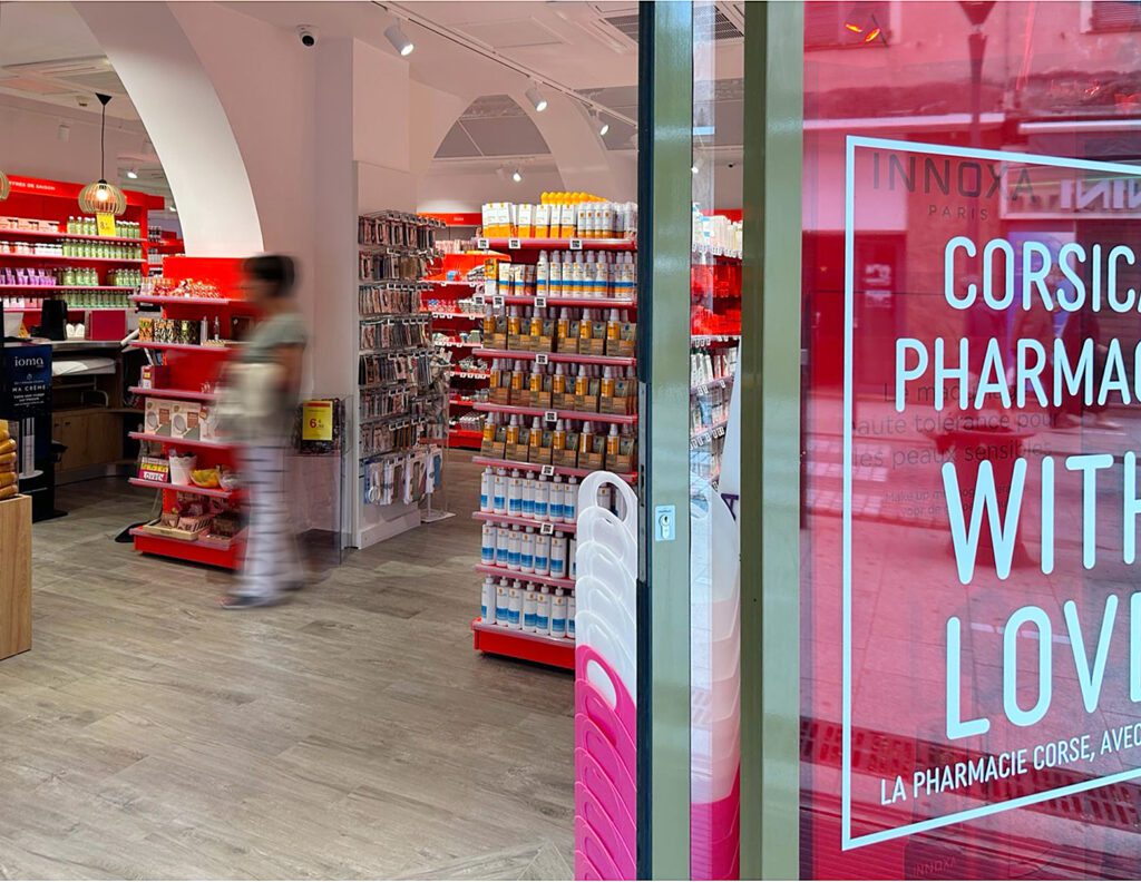 Renovation pharmacie Ile Rousse