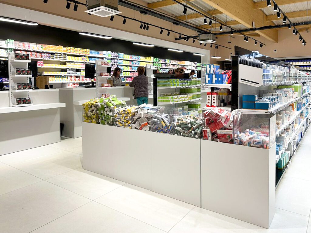 Parcours client caisse pharmacie