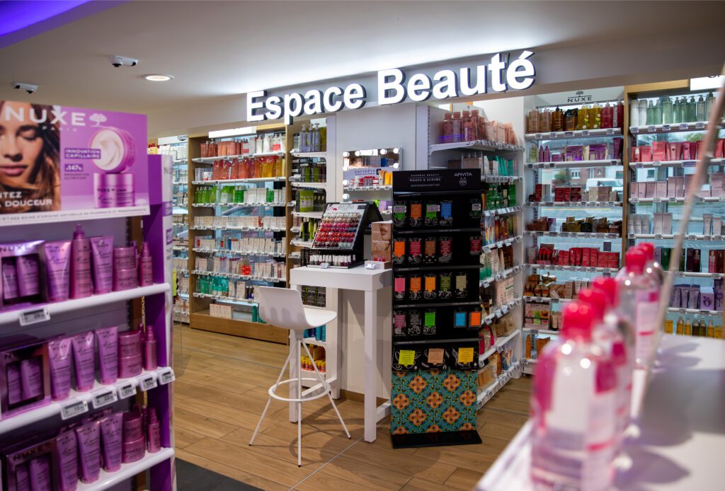 Espace beauté - Agrandissement pharmacie Proexpace
