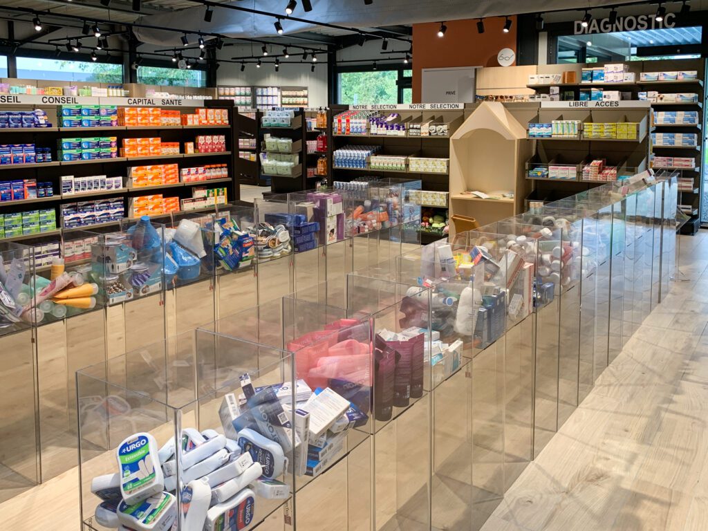 Guide file pharmacie - Gestion clients par l'agencement - Proexpace