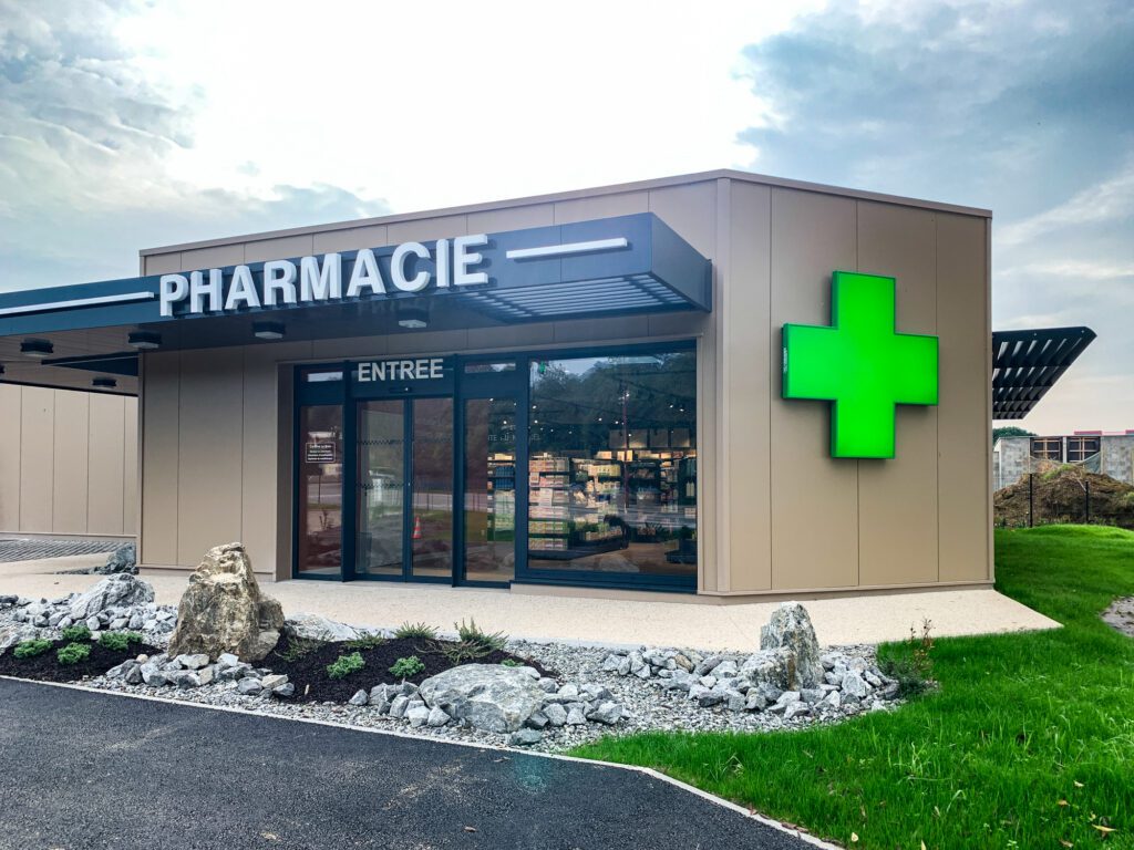 Pharmacie Mercurol - Transfert réalisé par Proexpace
