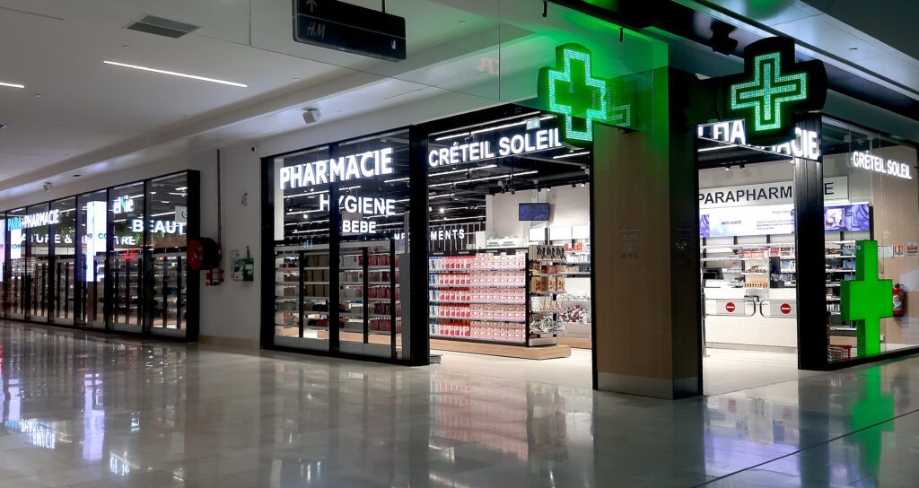 Pharmacie Creteil Soleil - Agencement Proexpace