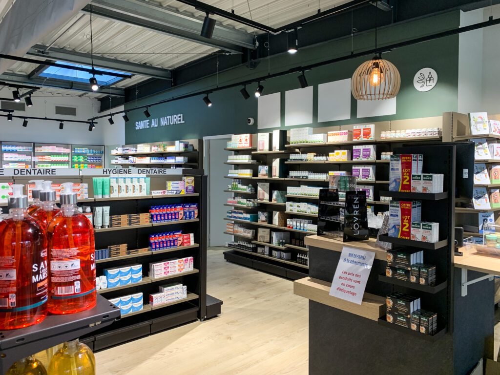 Agencement interieur pharmacie - Design et modernité, agenceur Proexpace
