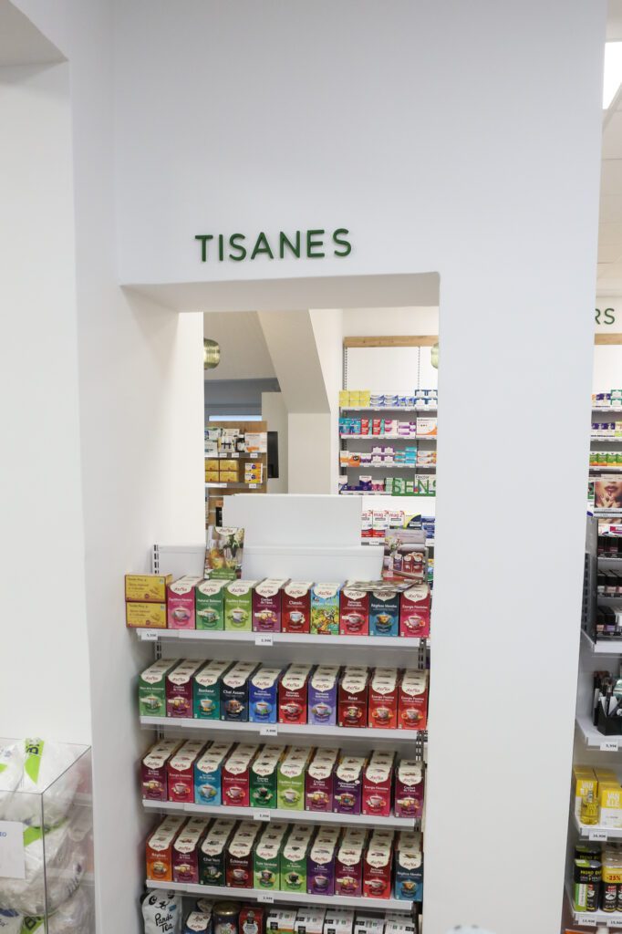Espace tisane - optimisation de l'agencement en pharmacie