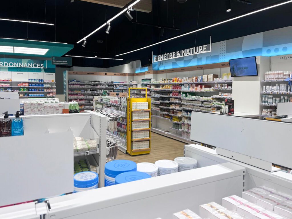 Concept UM pharmacies Aprium - Transfert de la pharmacie de Saint-Soupplets